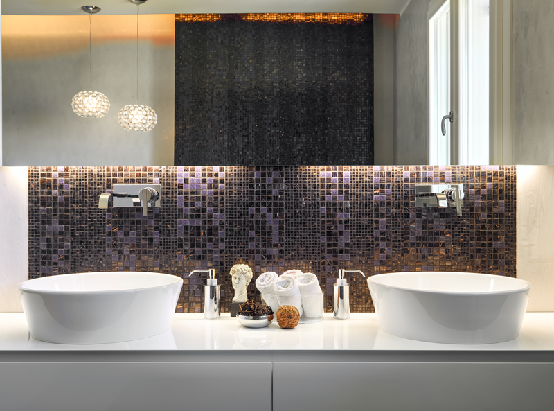 Mozaiek tegels badkamer geven een luxe en aan jouw badkamer - Woonbeleving